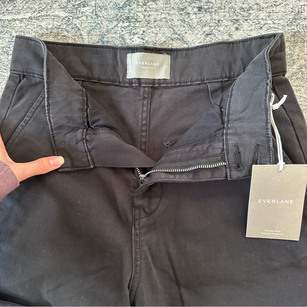 Everlane Black Flare Pants - Picture 4 of 7